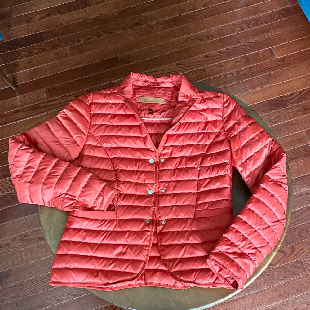 Massimo Dutti Coral Puffer Jacket